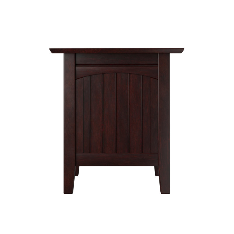 Charlton Home® Tolleson Solid Wood End Table with Storage & Reviews